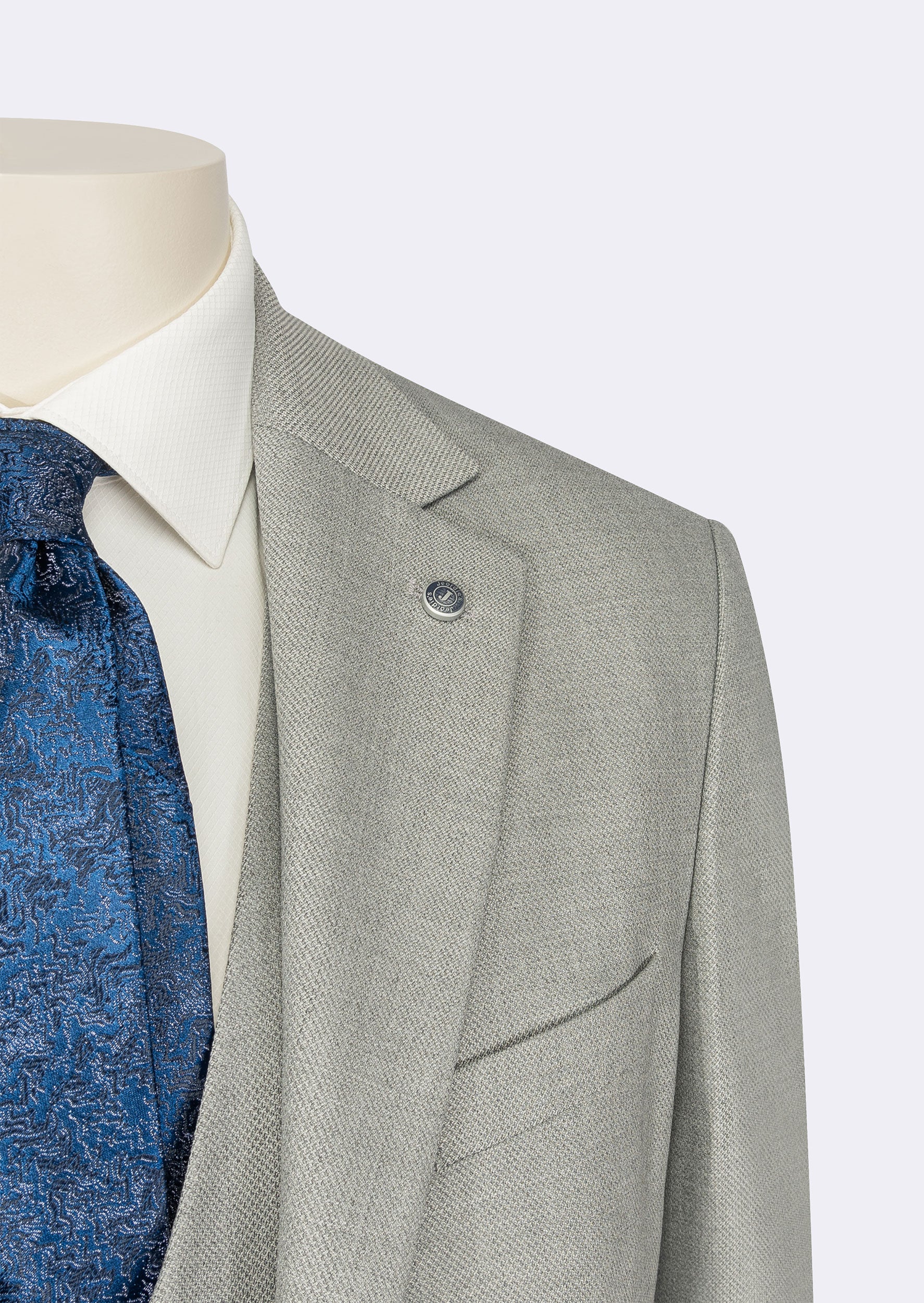 Grey Three-Piece Suit