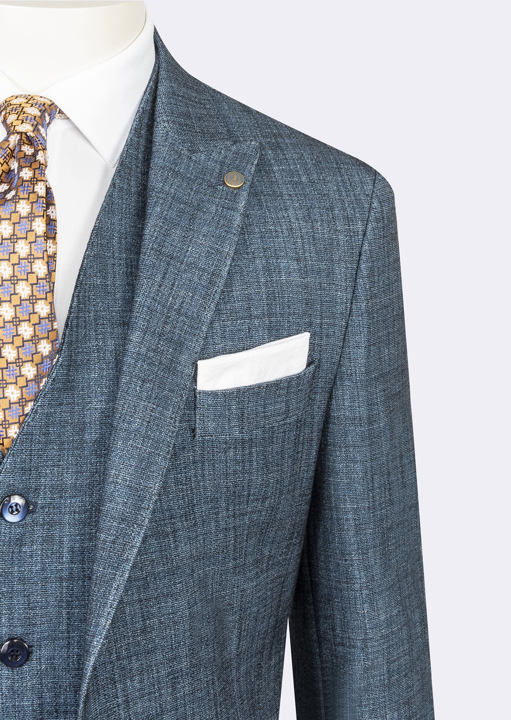 Navy Three-Piece Suit