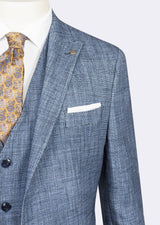 Indigo Three-Piece Suit