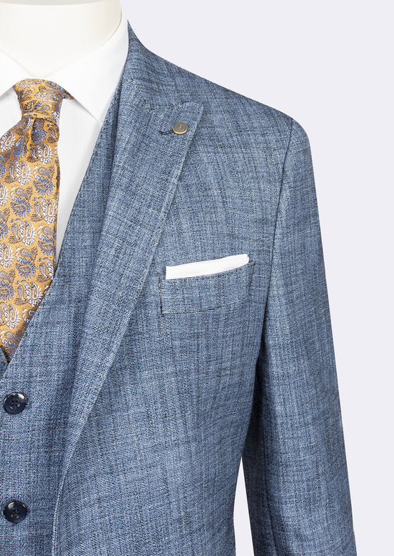 Indigo Three-Piece Suit