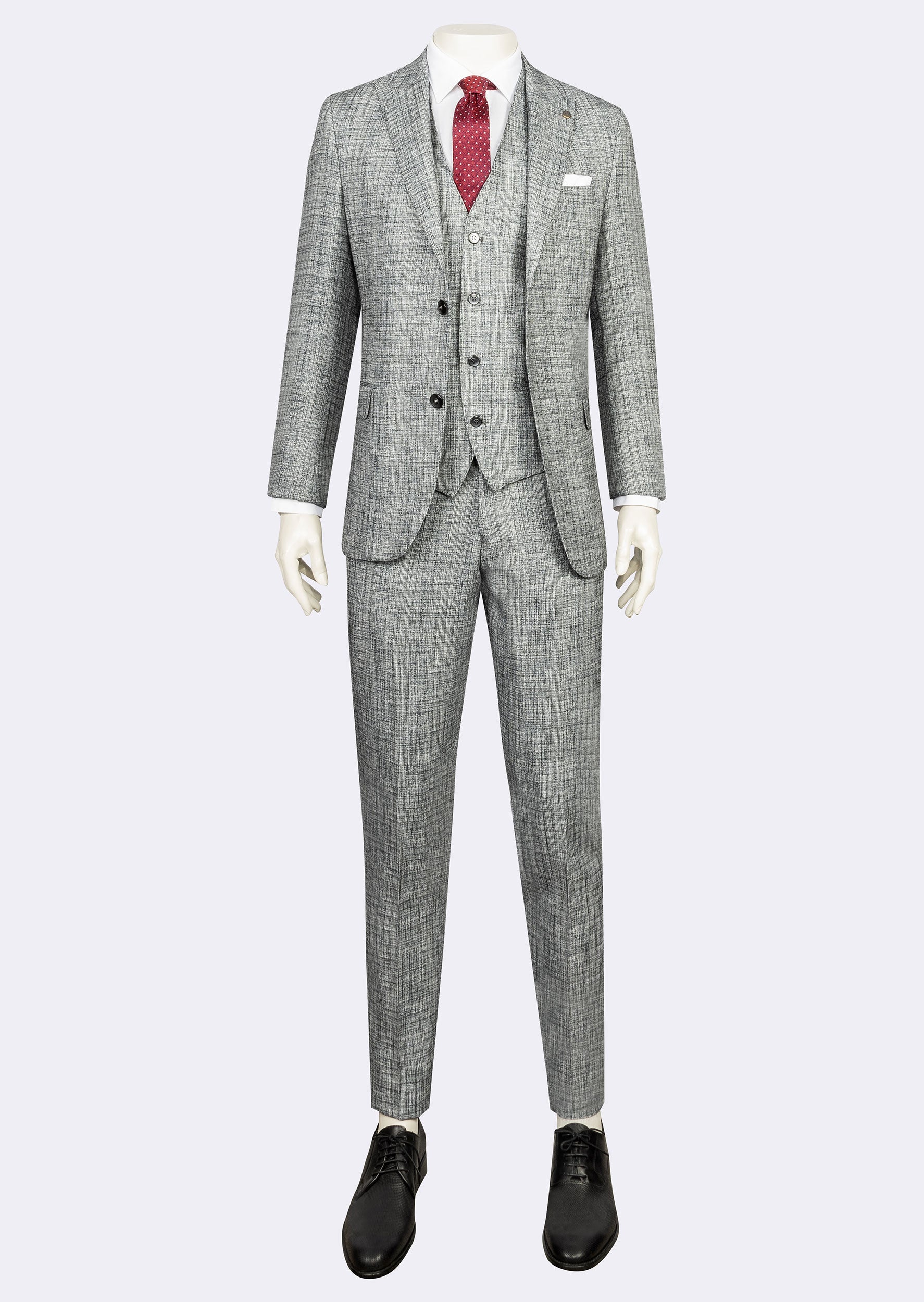 Black Three-Piece Suit