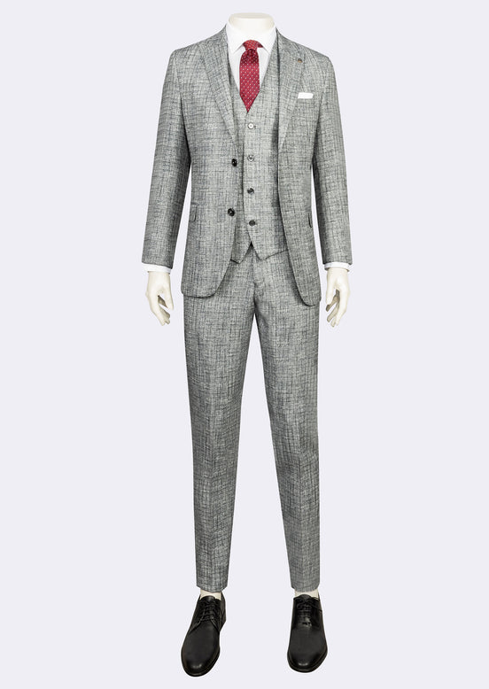 Black Three-Piece Suit