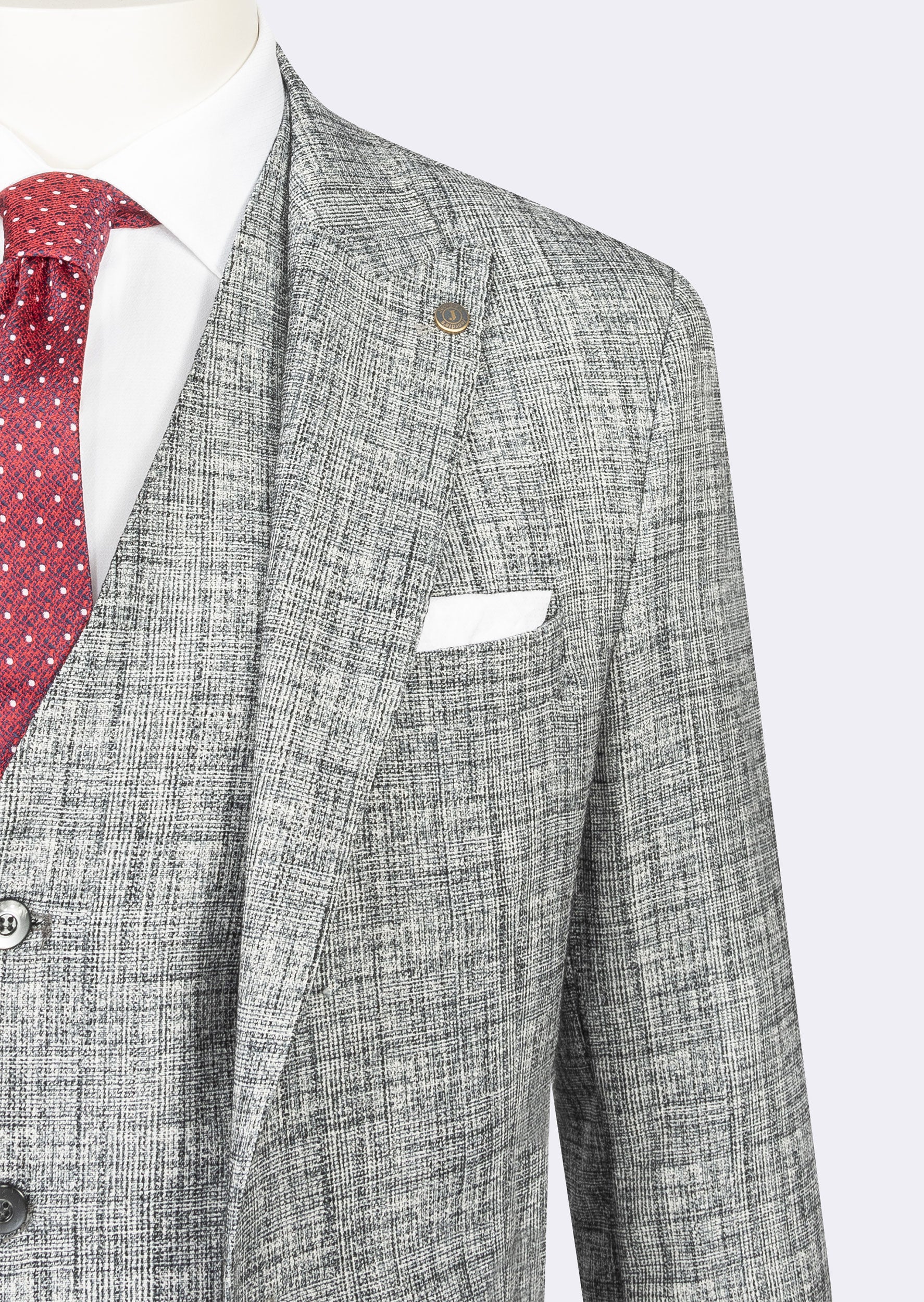 Black Three-Piece Suit