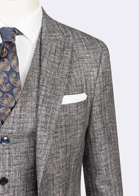 Brown Three-Piece Suit