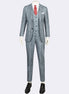 Royal Blue Three-Piece Suit