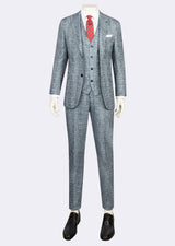 Royal Blue Three-Piece Suit