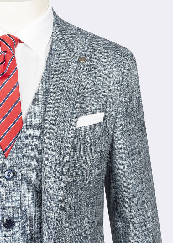 Royal Blue Three-Piece Suit