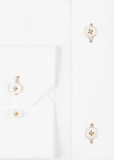 Cream Long Sleeve Shirt