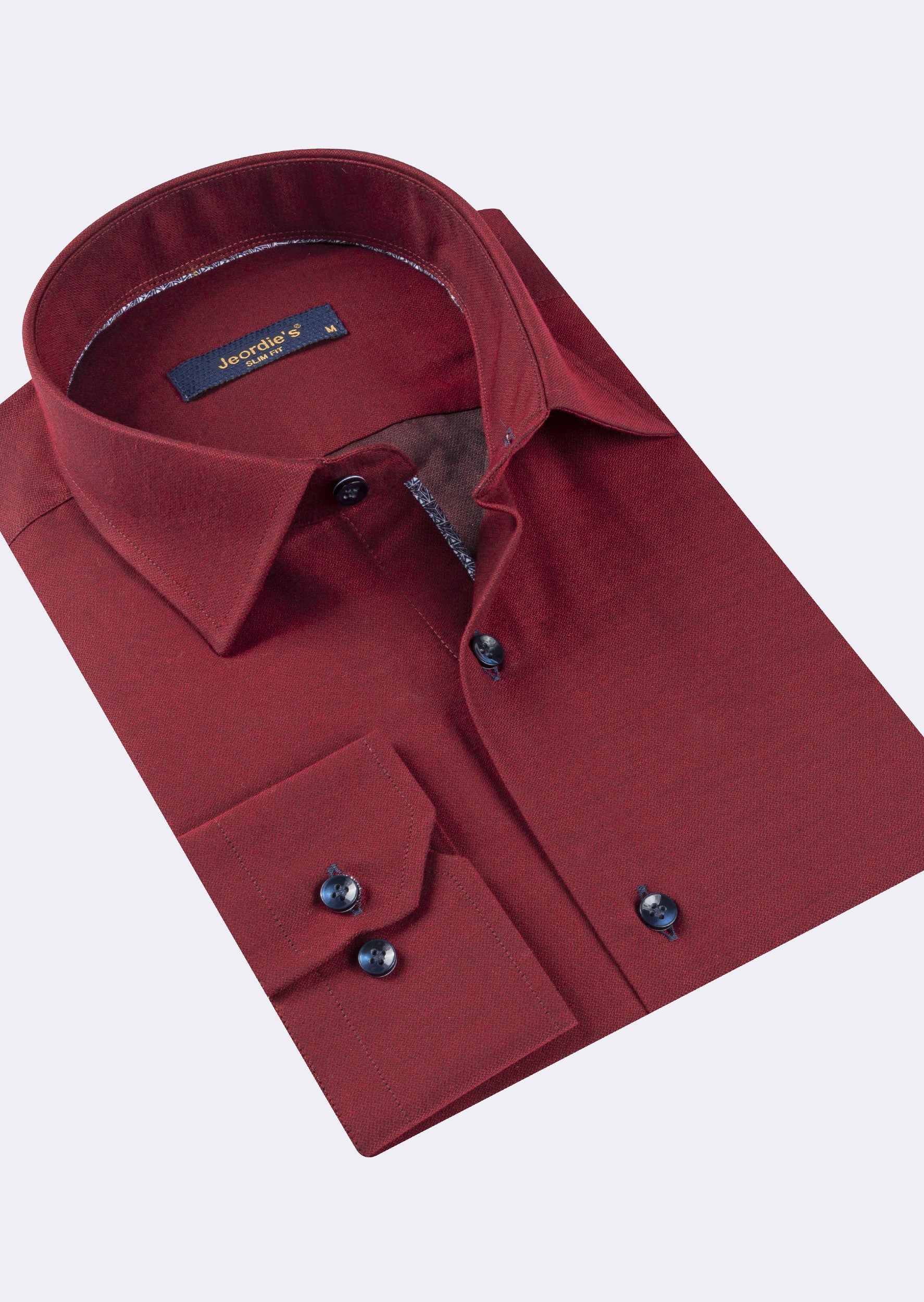 Burgundy Long Sleeve Shirt