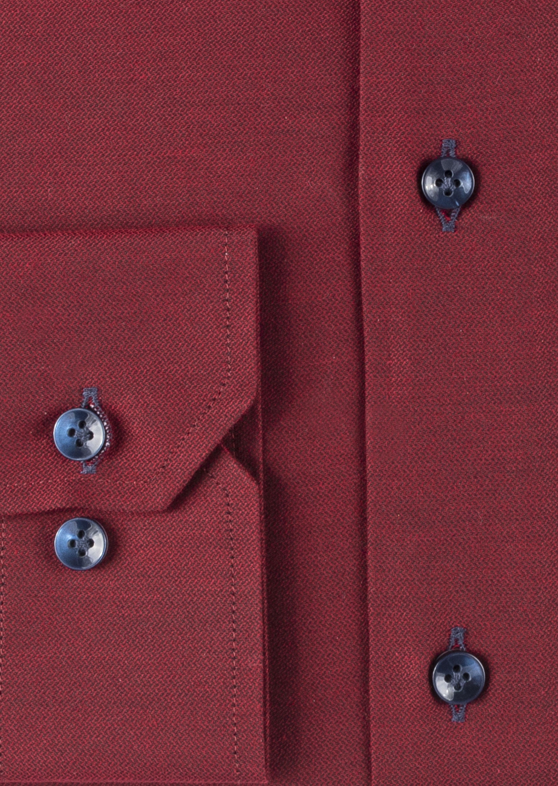 Burgundy Long Sleeve Shirt