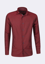 Burgundy Long Sleeve Shirt