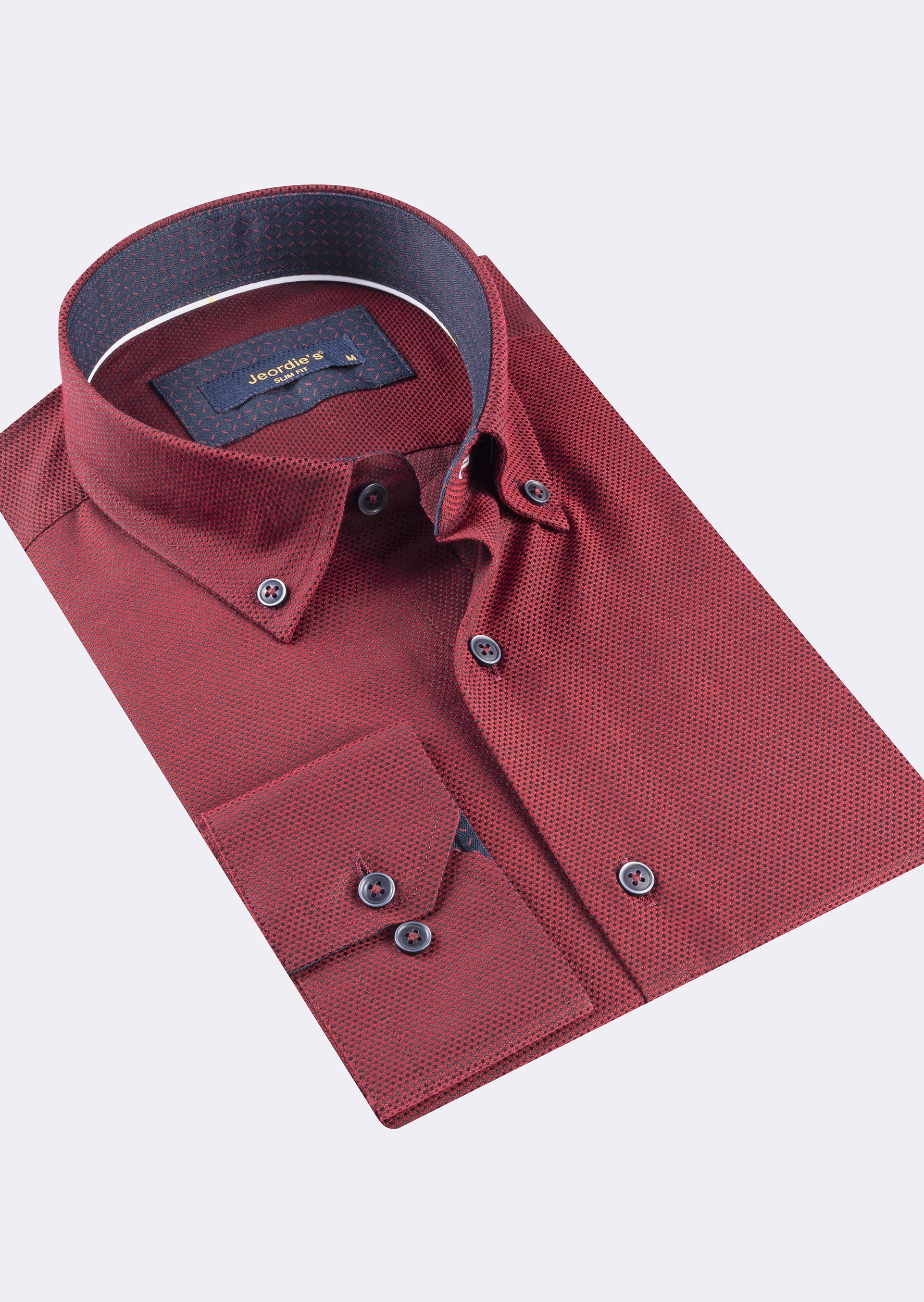 Burgundy Long Sleeve Shirt