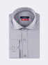 Grey Melange Long Sleeve Shirt