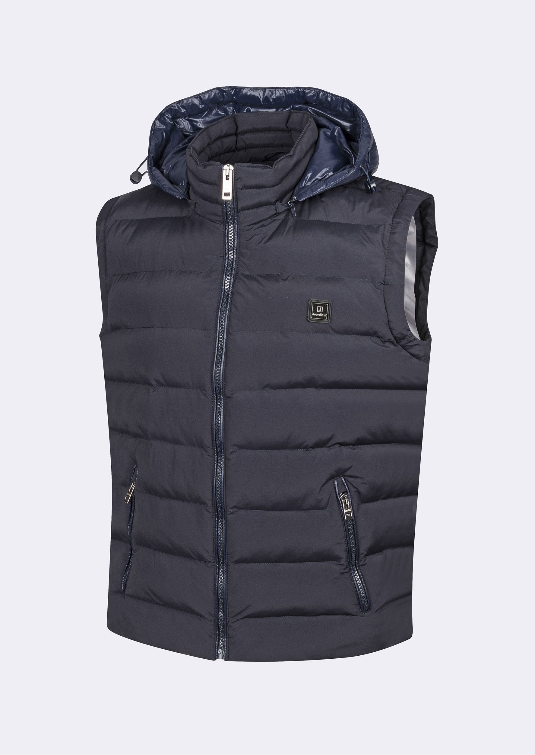 Navy Quilted Vest
