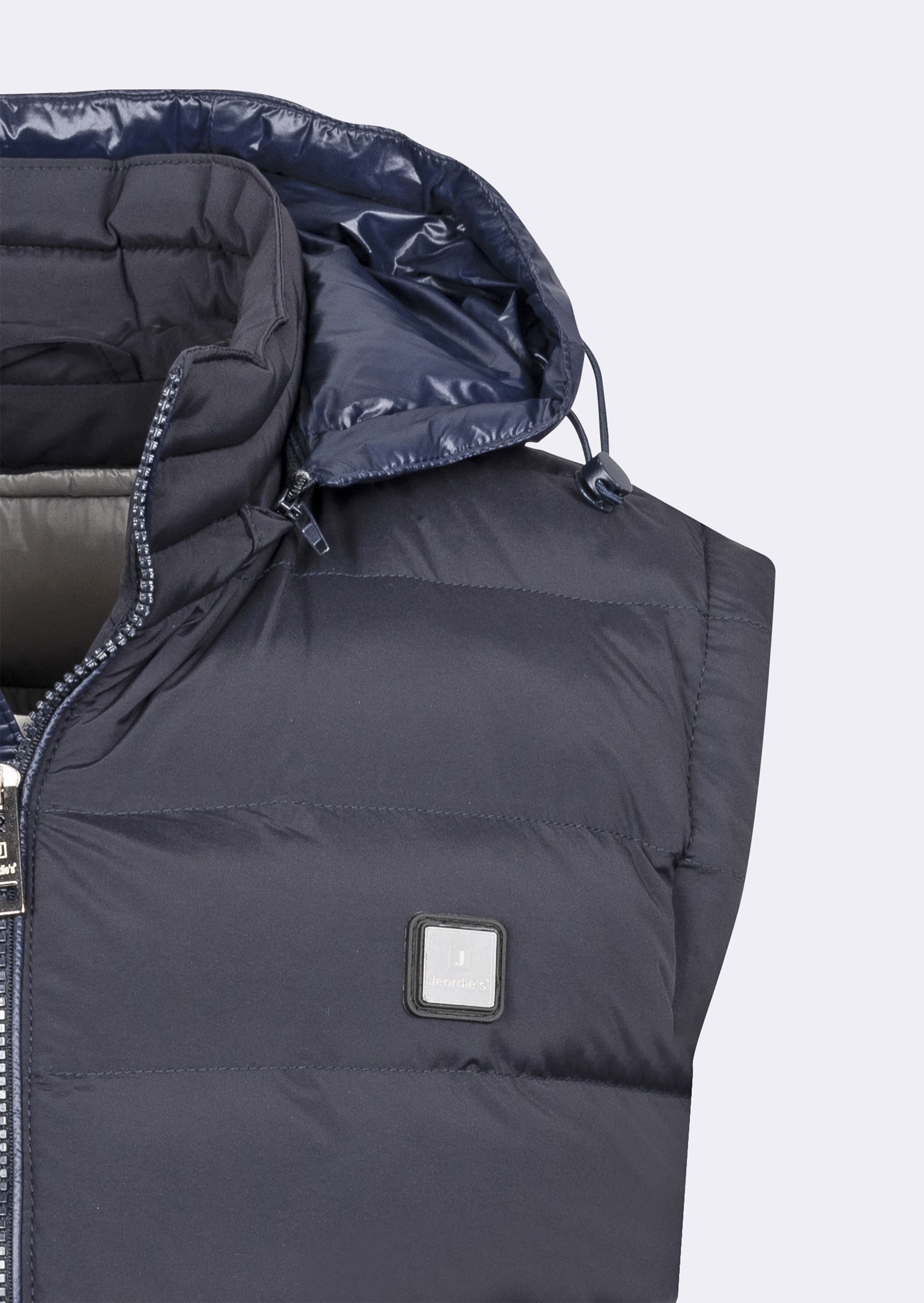 Navy Quilted Vest
