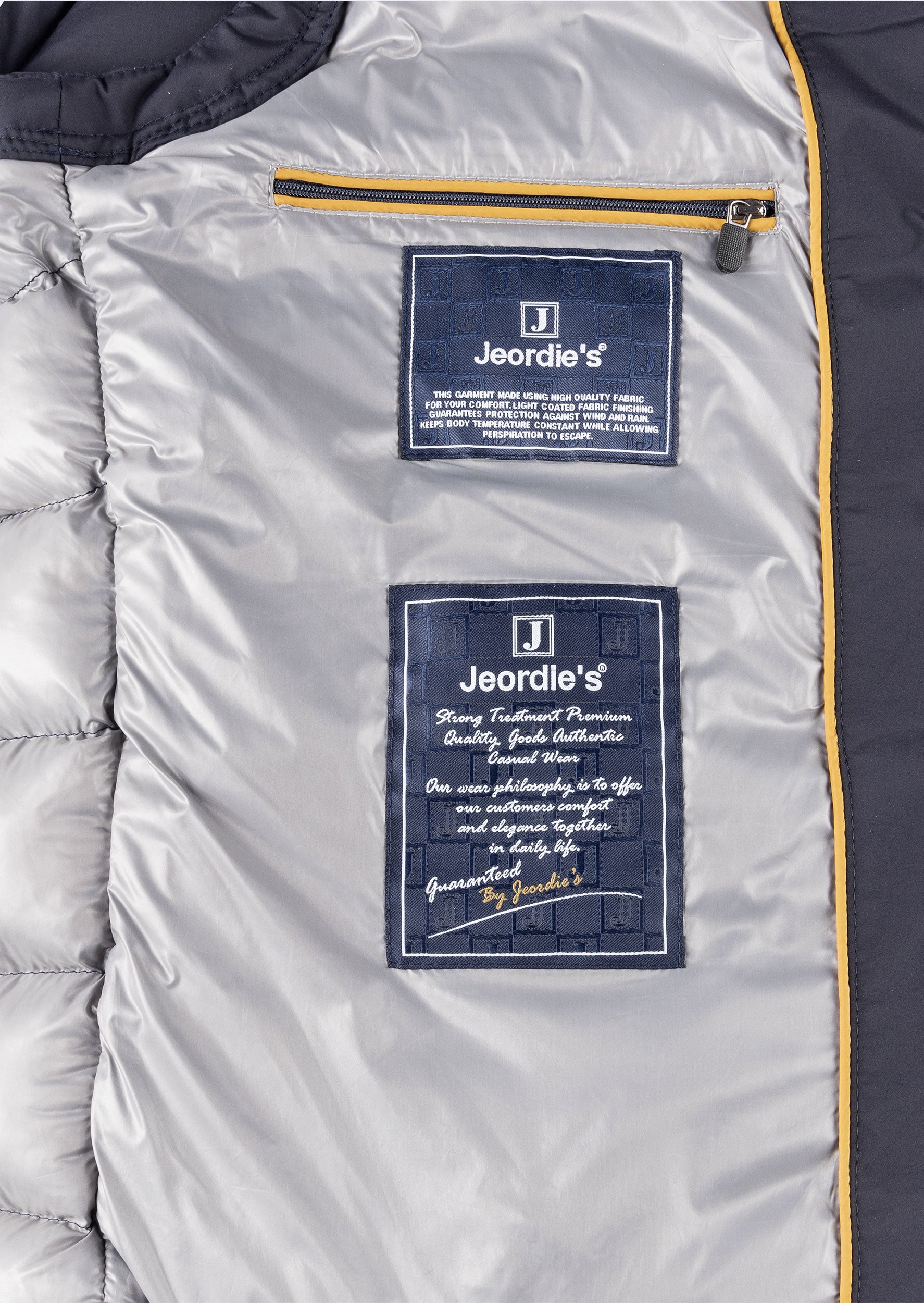 Navy Quilted Vest