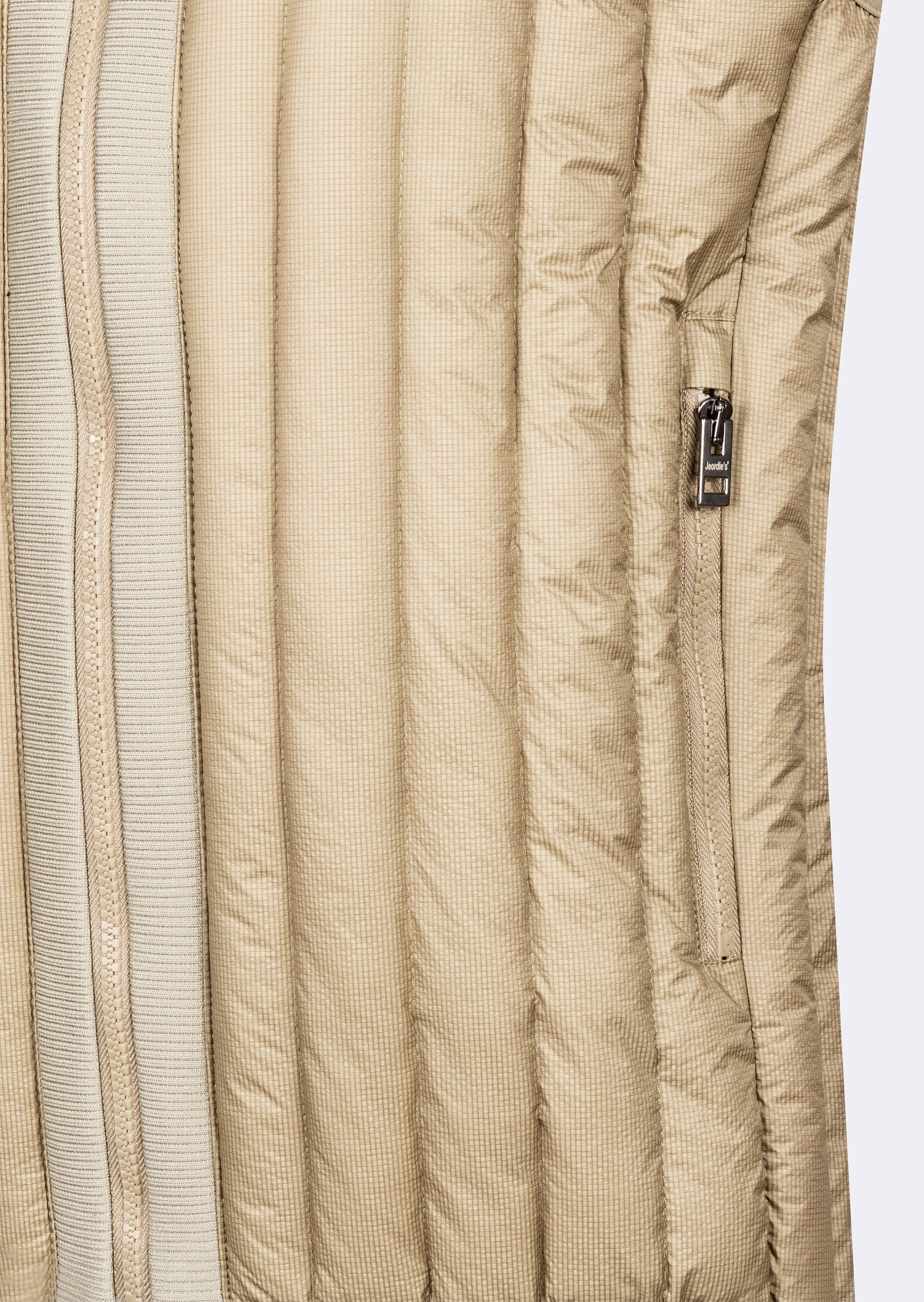 Beige Quilted Vest