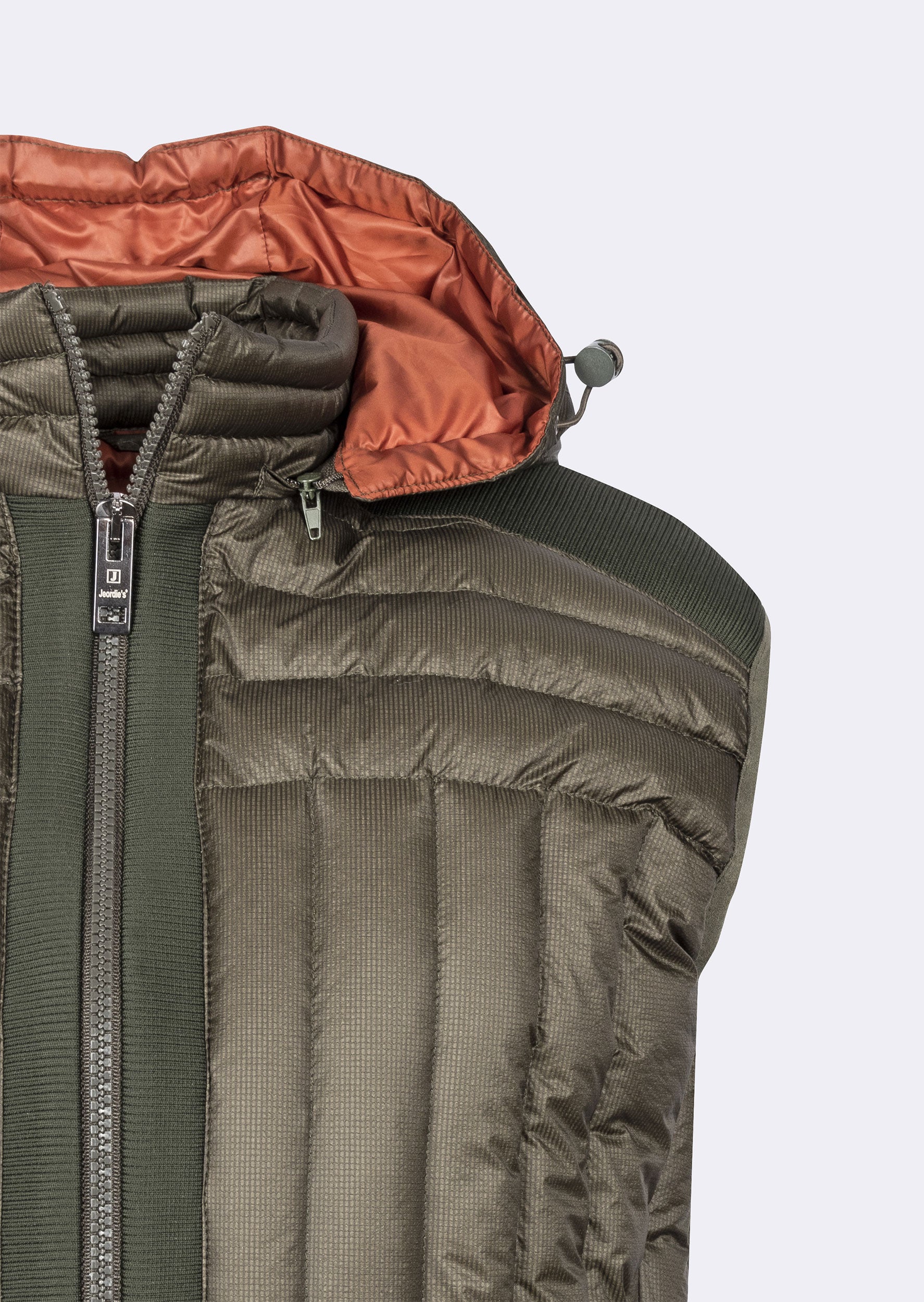 Khaki Quilted Vest