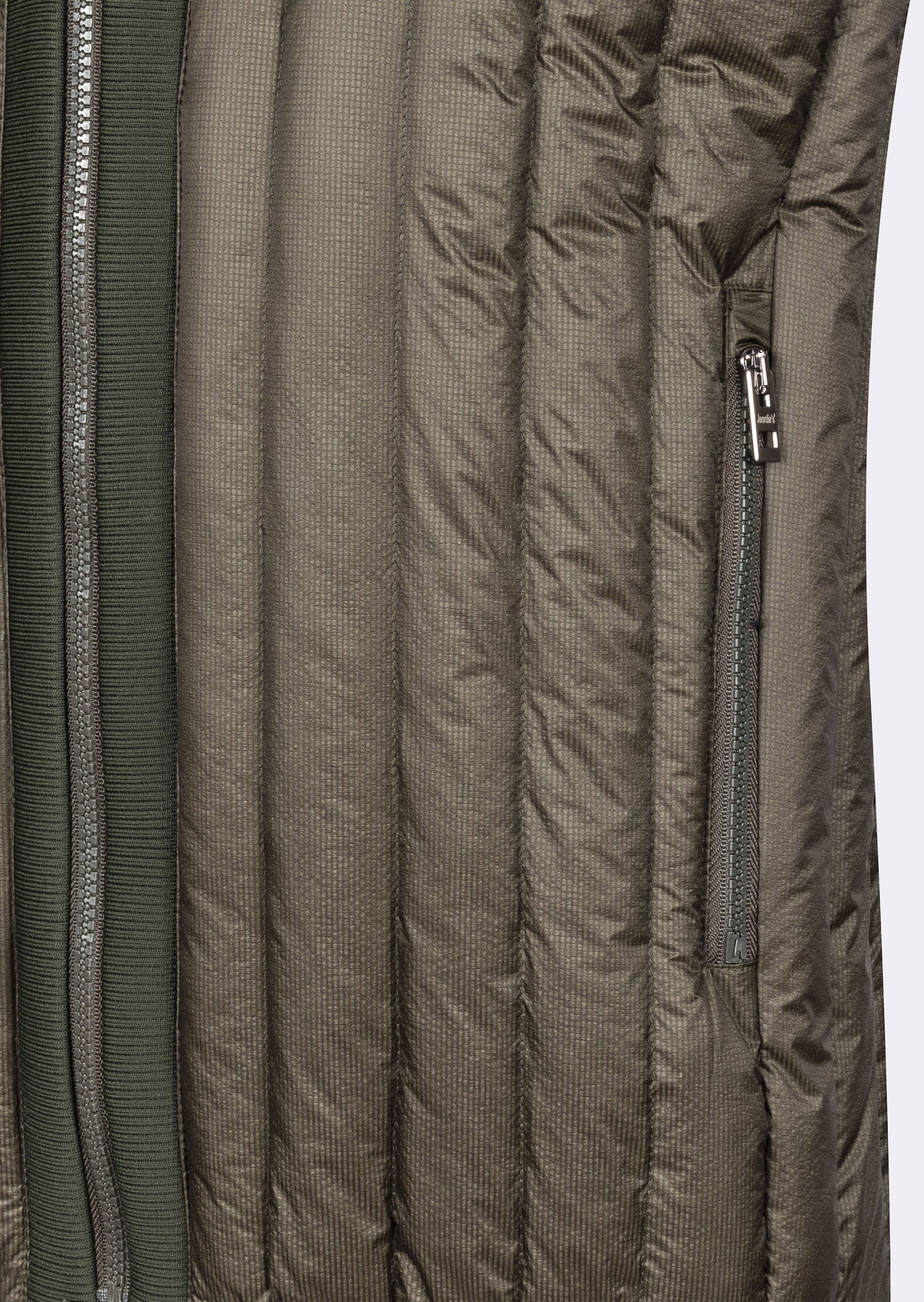 Khaki Quilted Vest