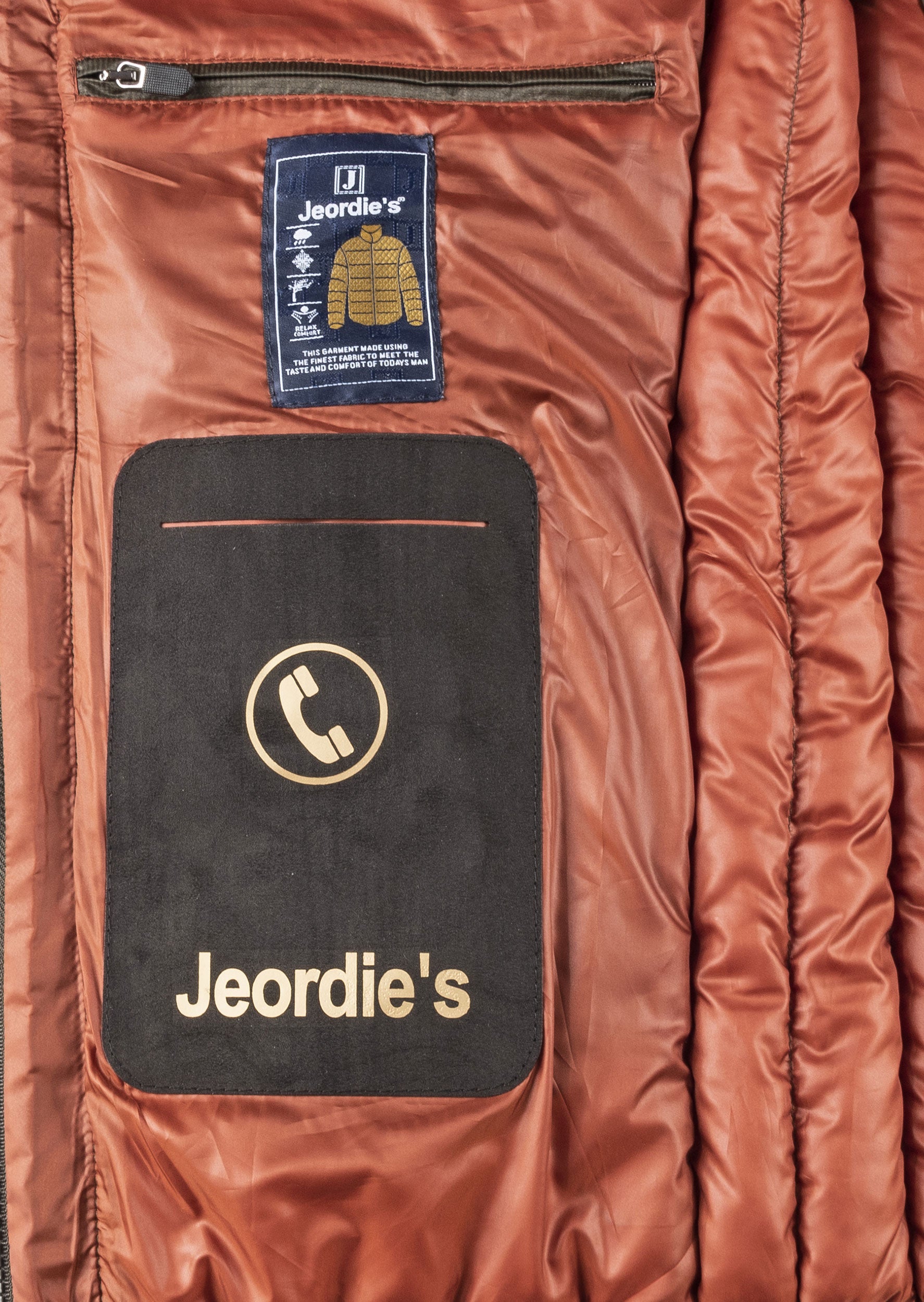 Khaki Quilted Vest