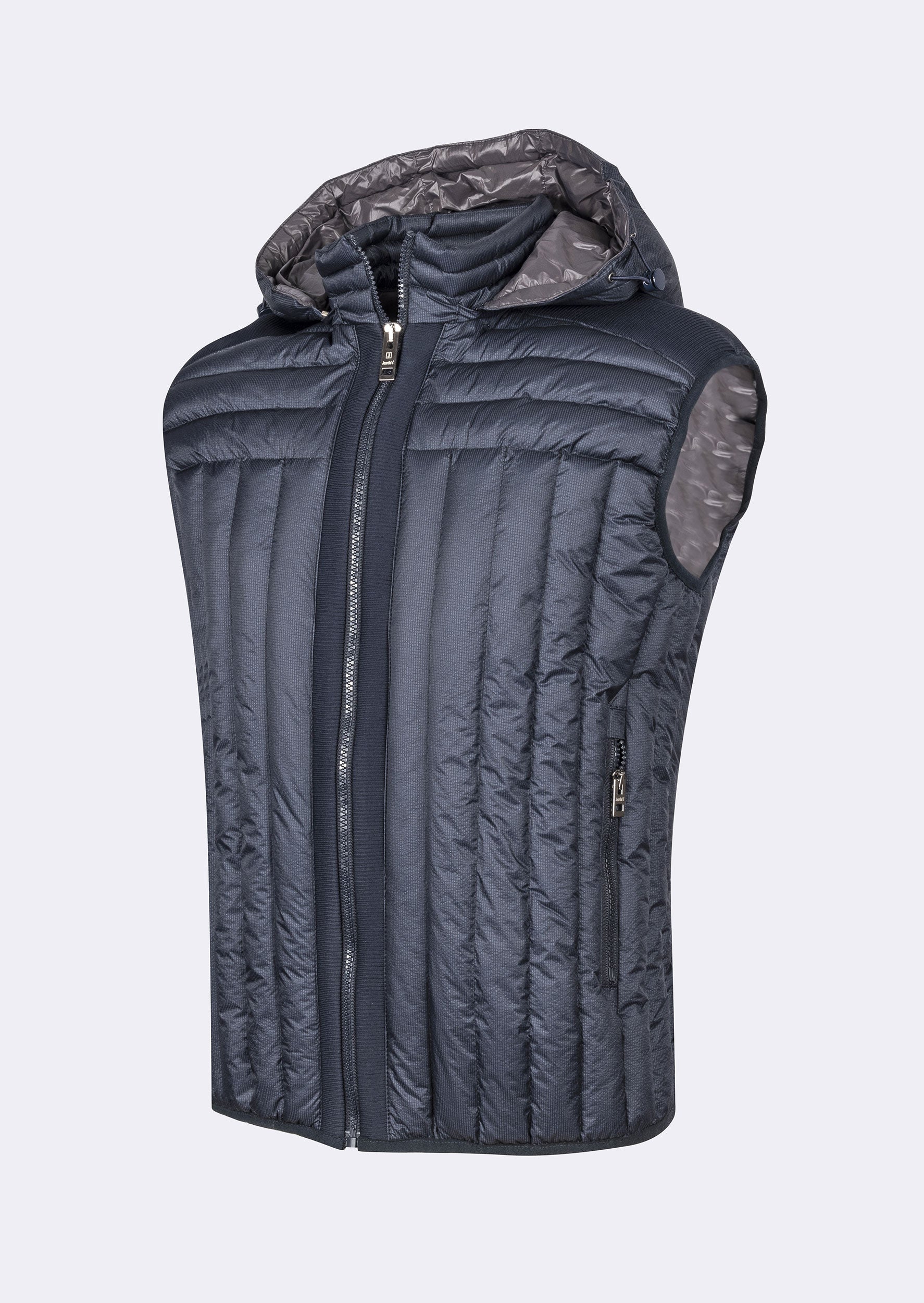 Navy Quilted Vest