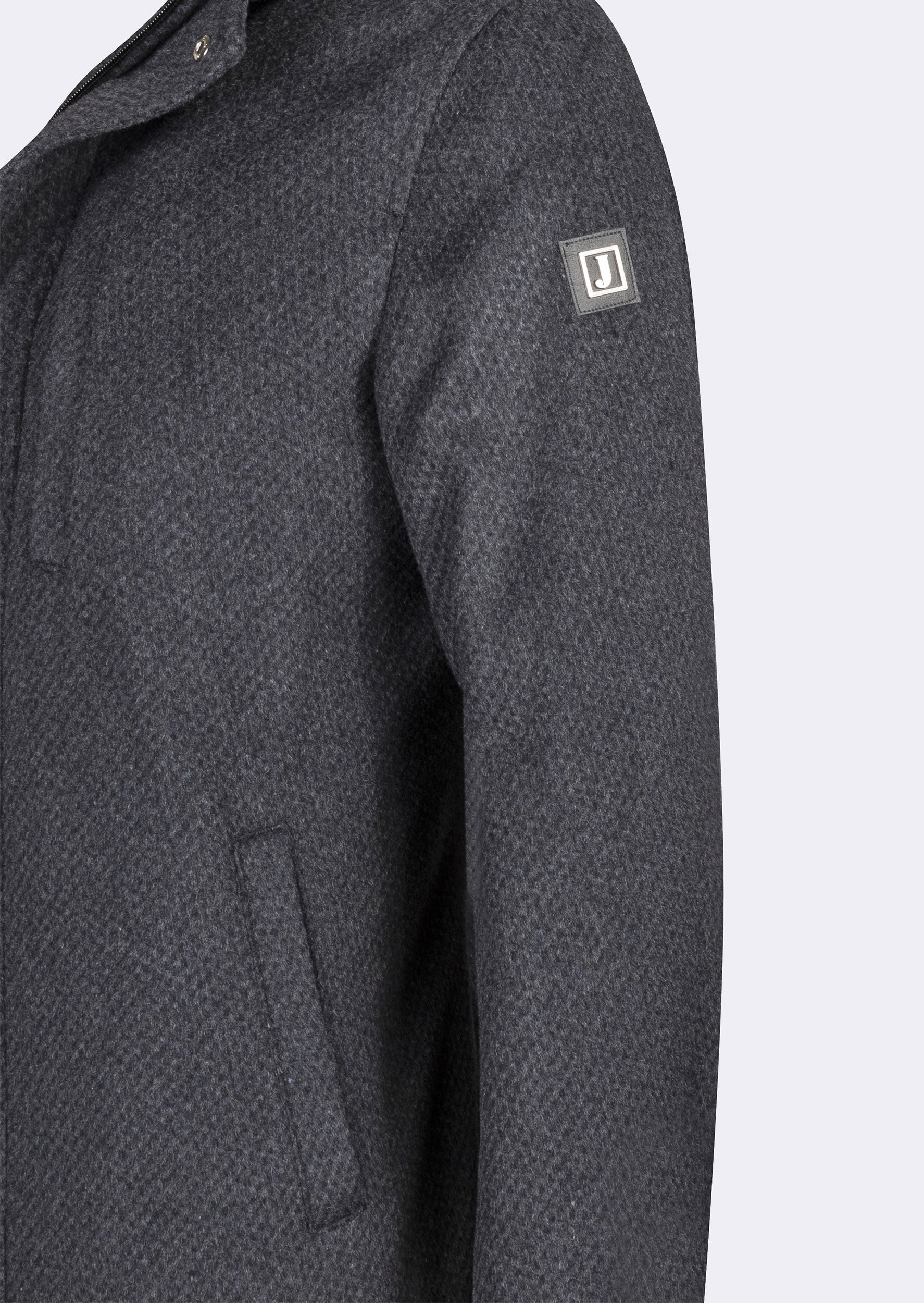 Grey Wool Coat