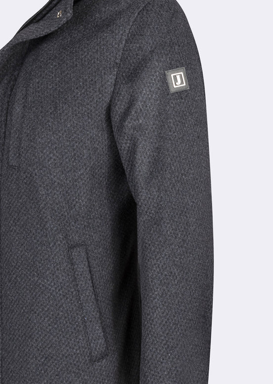 Grey Wool Coat