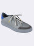 Grey - Blue Trainers