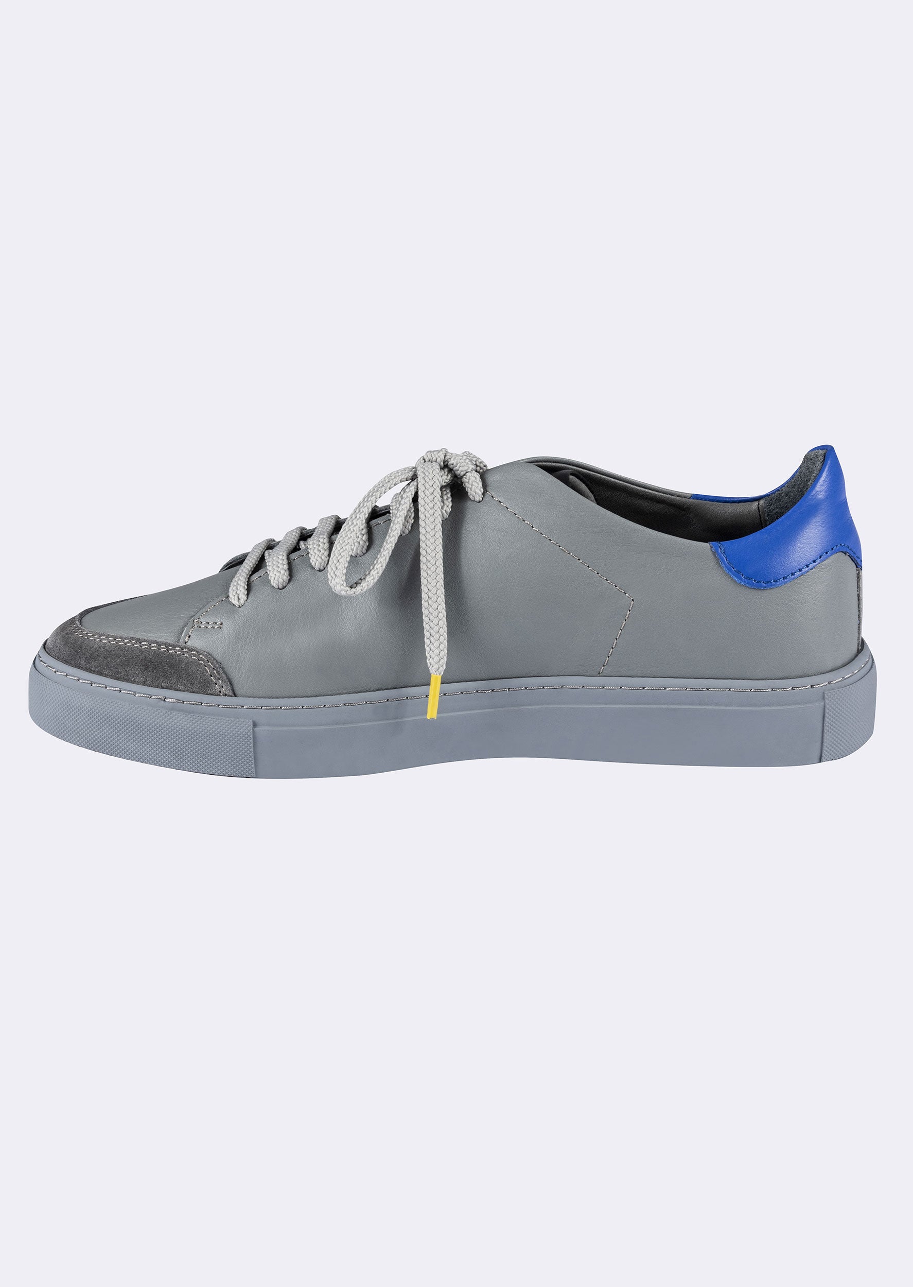 Grey - Blue Trainers