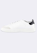 White - Black Trainers