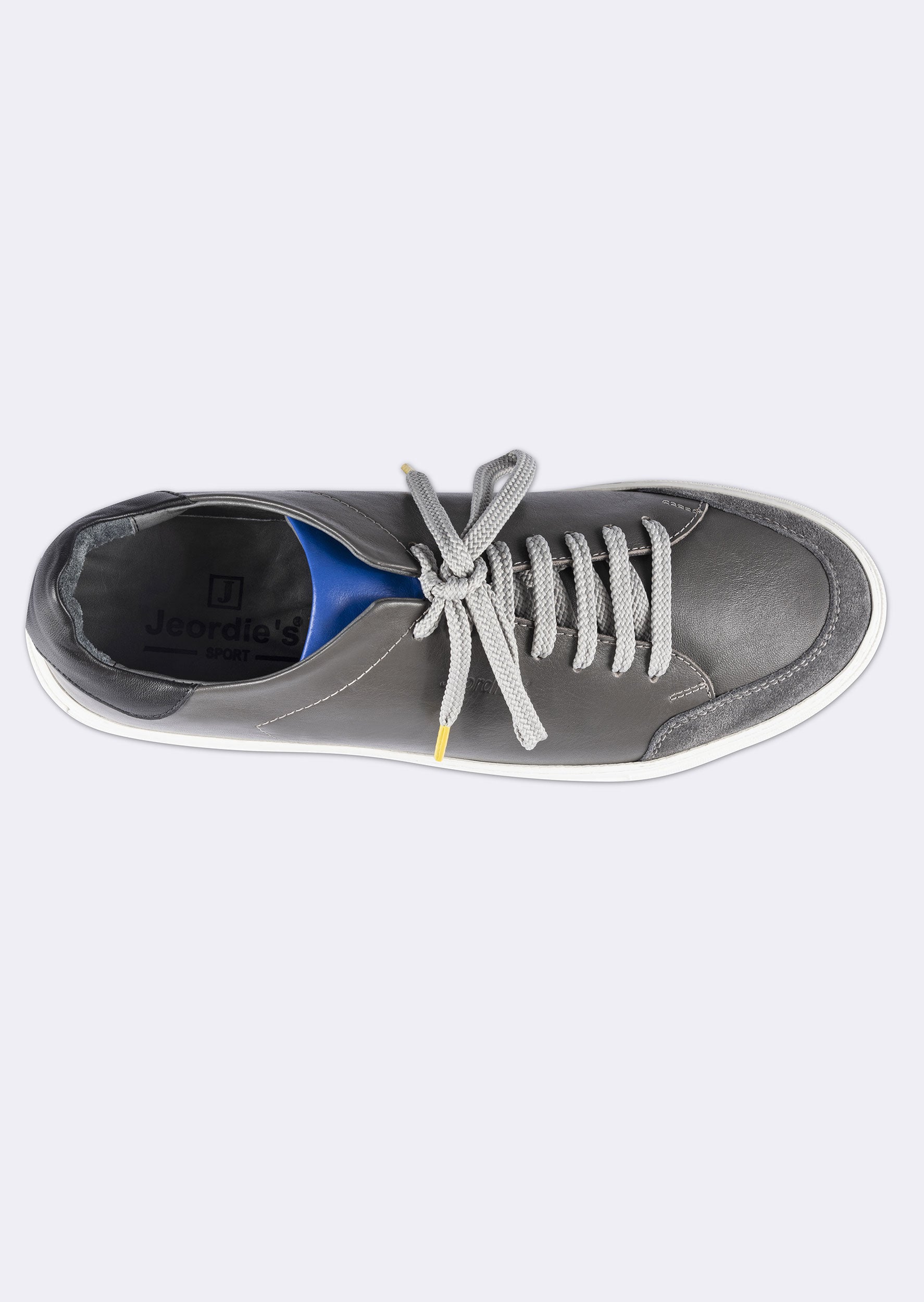 Grey - Black Trainers