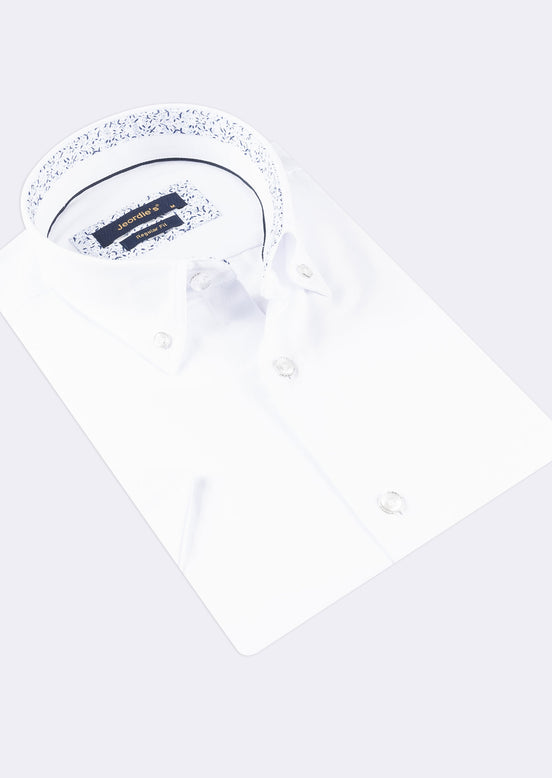 White Short Sleeve Shirt