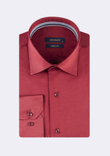 Burgundy Long Sleeve Shirt