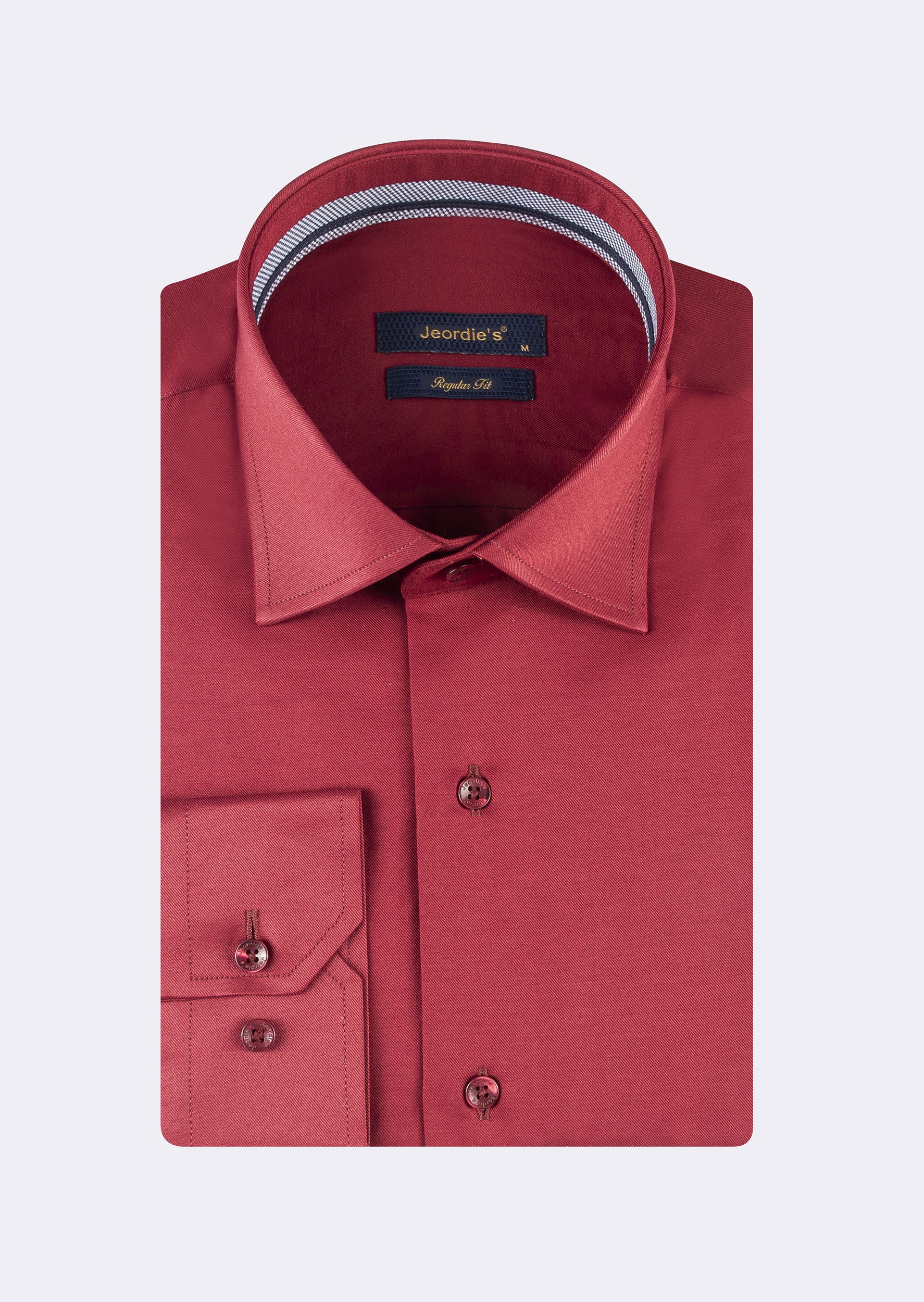 Burgundy Long Sleeve Shirt