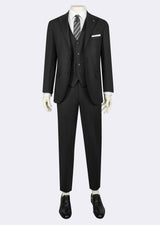 Black Three-Piece Suit