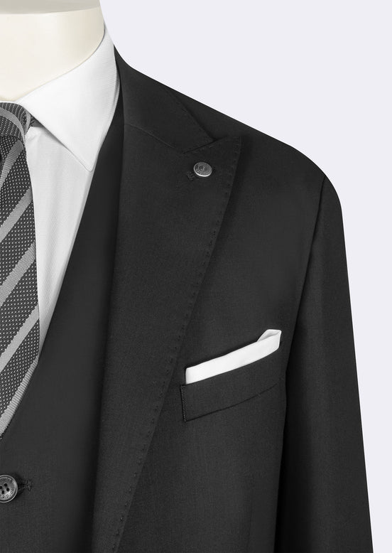 Black Three-Piece Suit