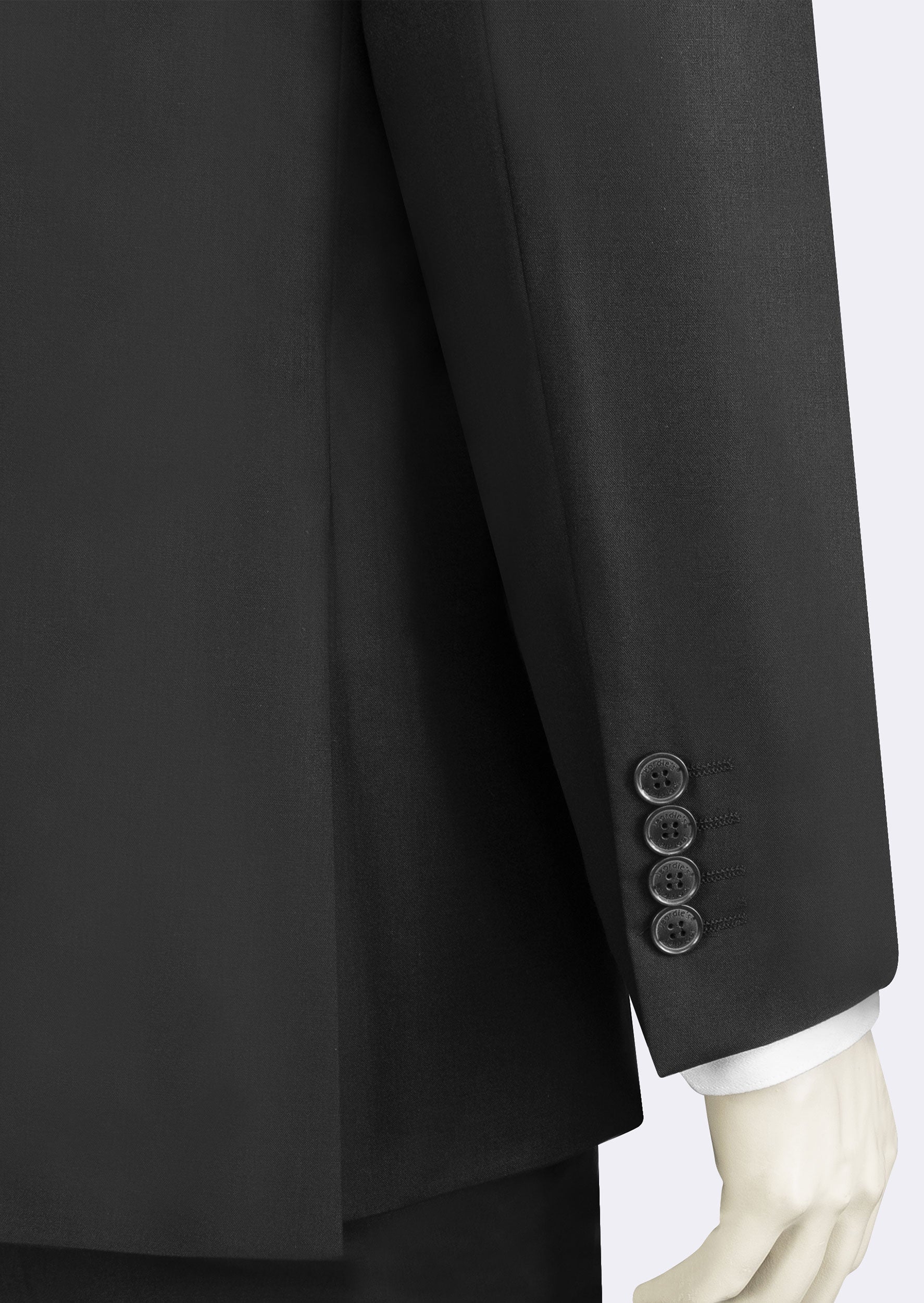Black Three-Piece Suit