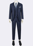 Royal Blue Three-Piece Suit