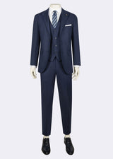 Royal Blue Three-Piece Suit