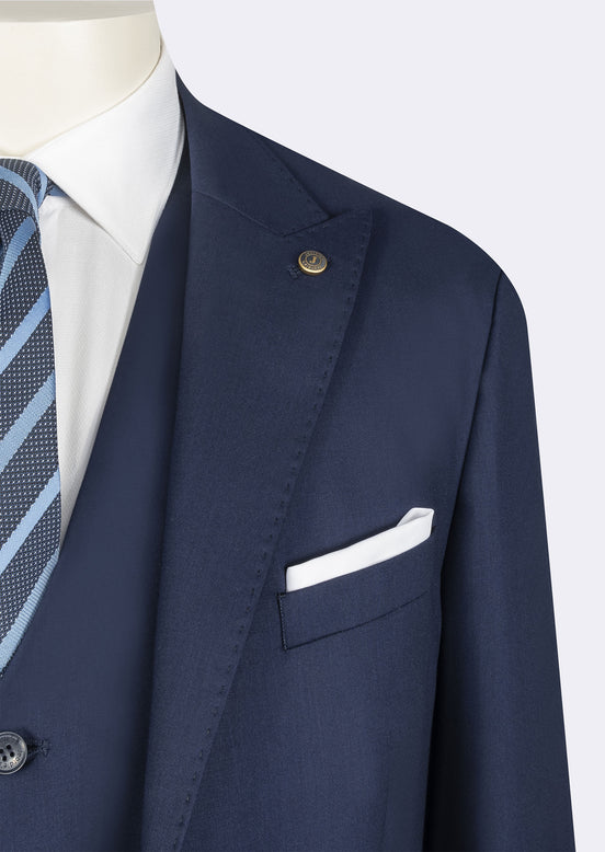 Royal Blue Three-Piece Suit