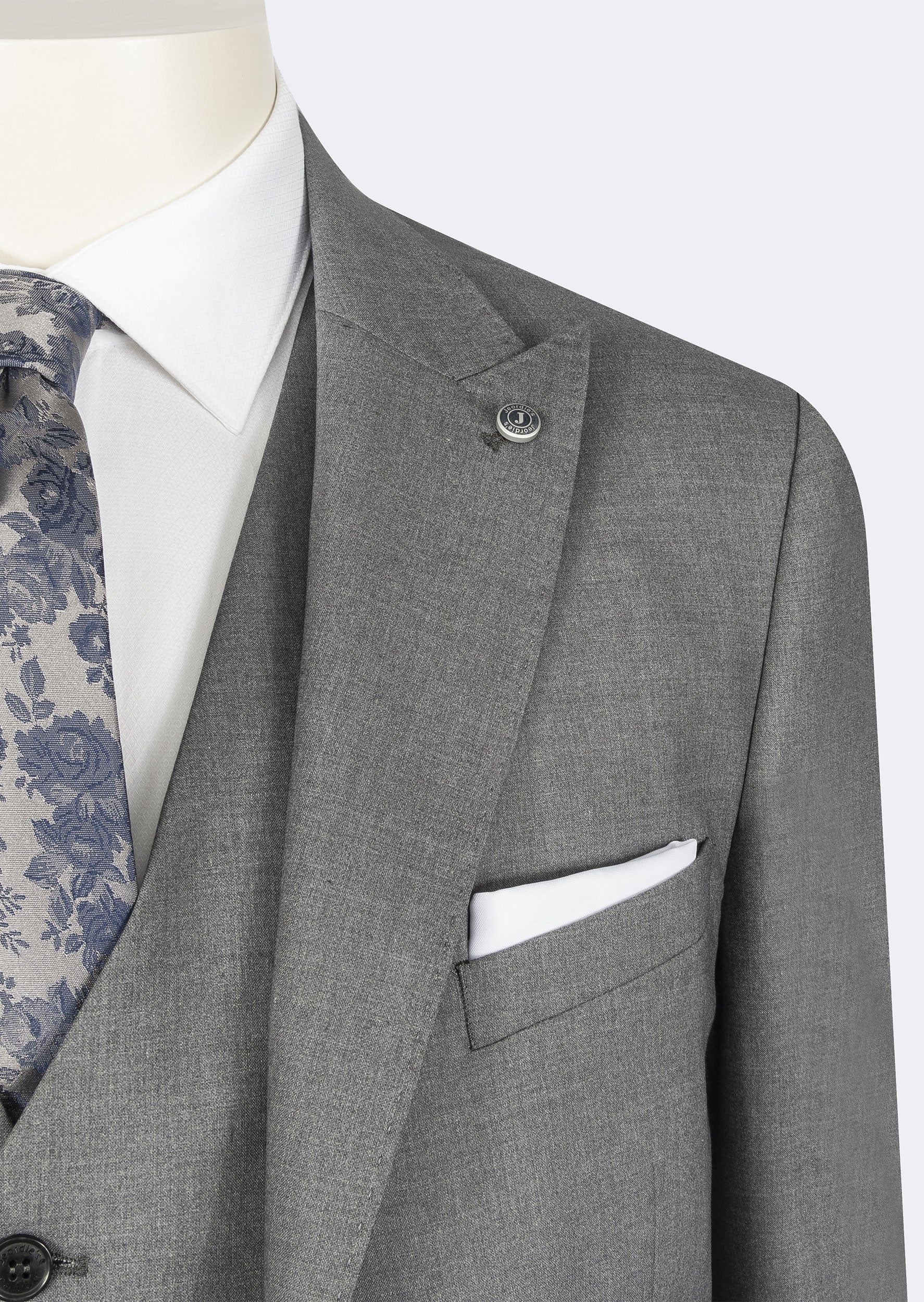 Grey Three-Piece Suit