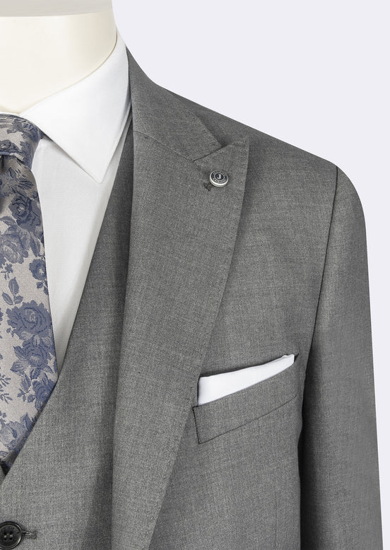 Grey Three-Piece Suit
