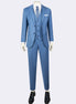Dark Blue Three-Piece Suit