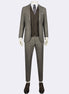 Brown Three-Piece Suit