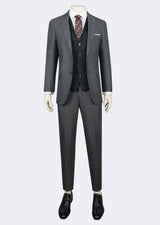 Navy Three-Piece Suit