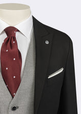 Black Three-Piece Suit
