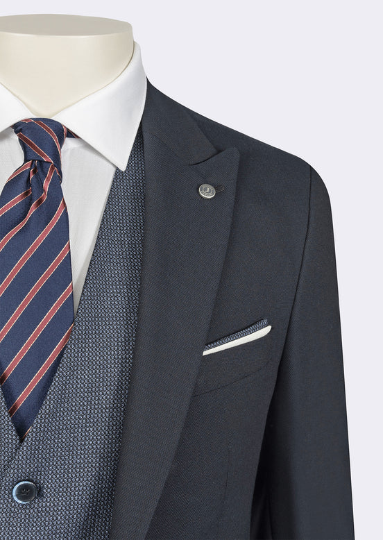 Light Navy Three-Piece Suit