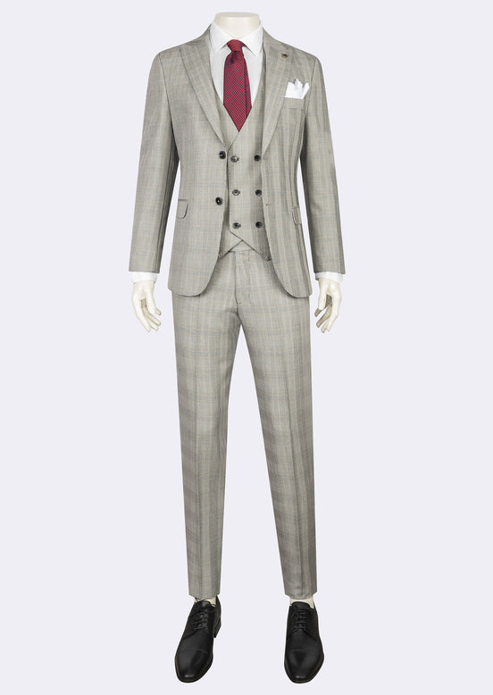 Grey Three-Piece Suit
