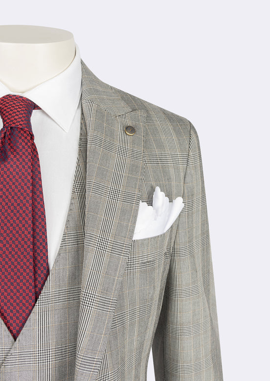Grey Three-Piece Suit