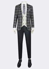 Navy Three-Piece Suit